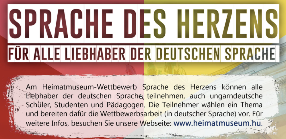 Ein Wettbewerb für die Liebhaber der deutschen Sprache! 